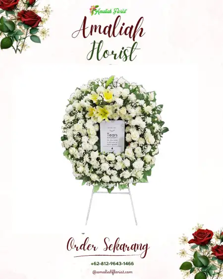 Krans Bunga Duka Liang Anggang